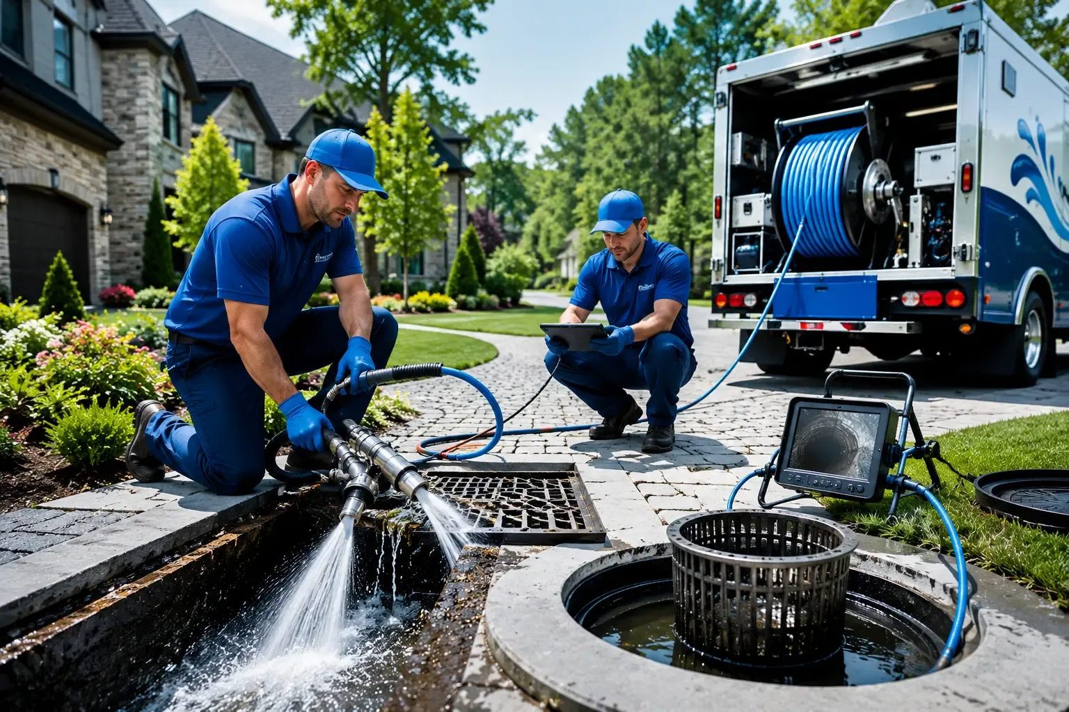 Local outdoor drain cleaning professionals in Hiller, PA
