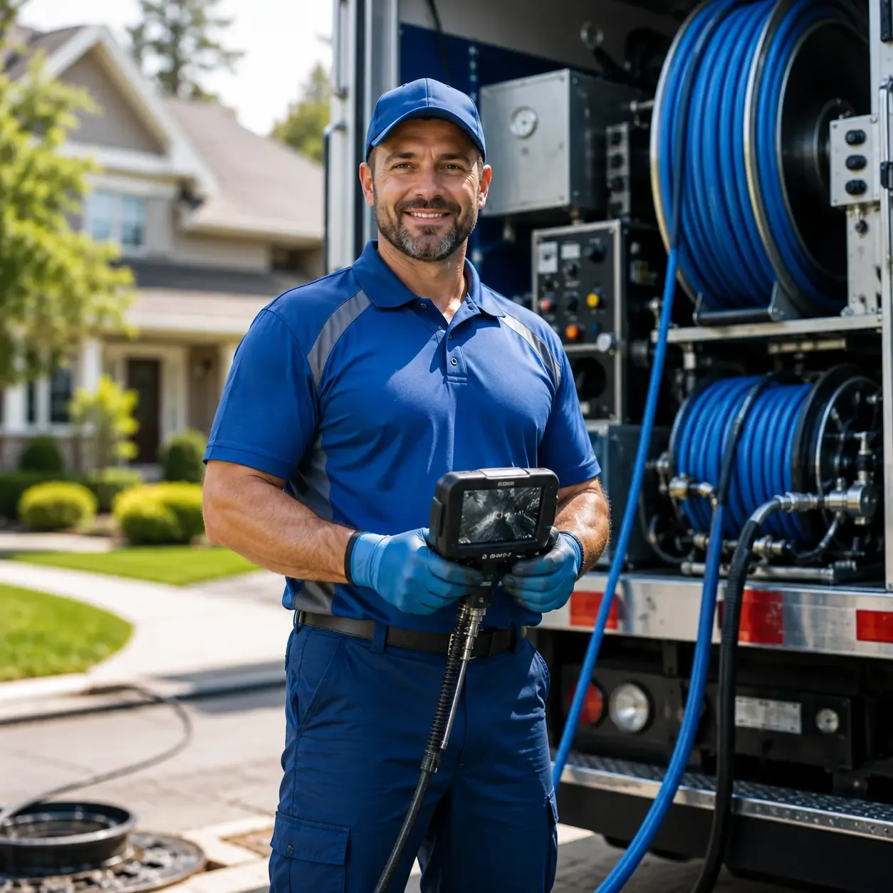 Local outdoor drain cleaning specialists in Hiller, PA